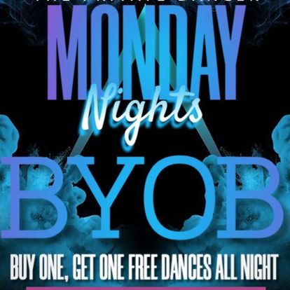 Monday Nights | Event Banner | Private Dancer Club