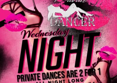 Wednesday Night | Event Banner | Private Dancer Club